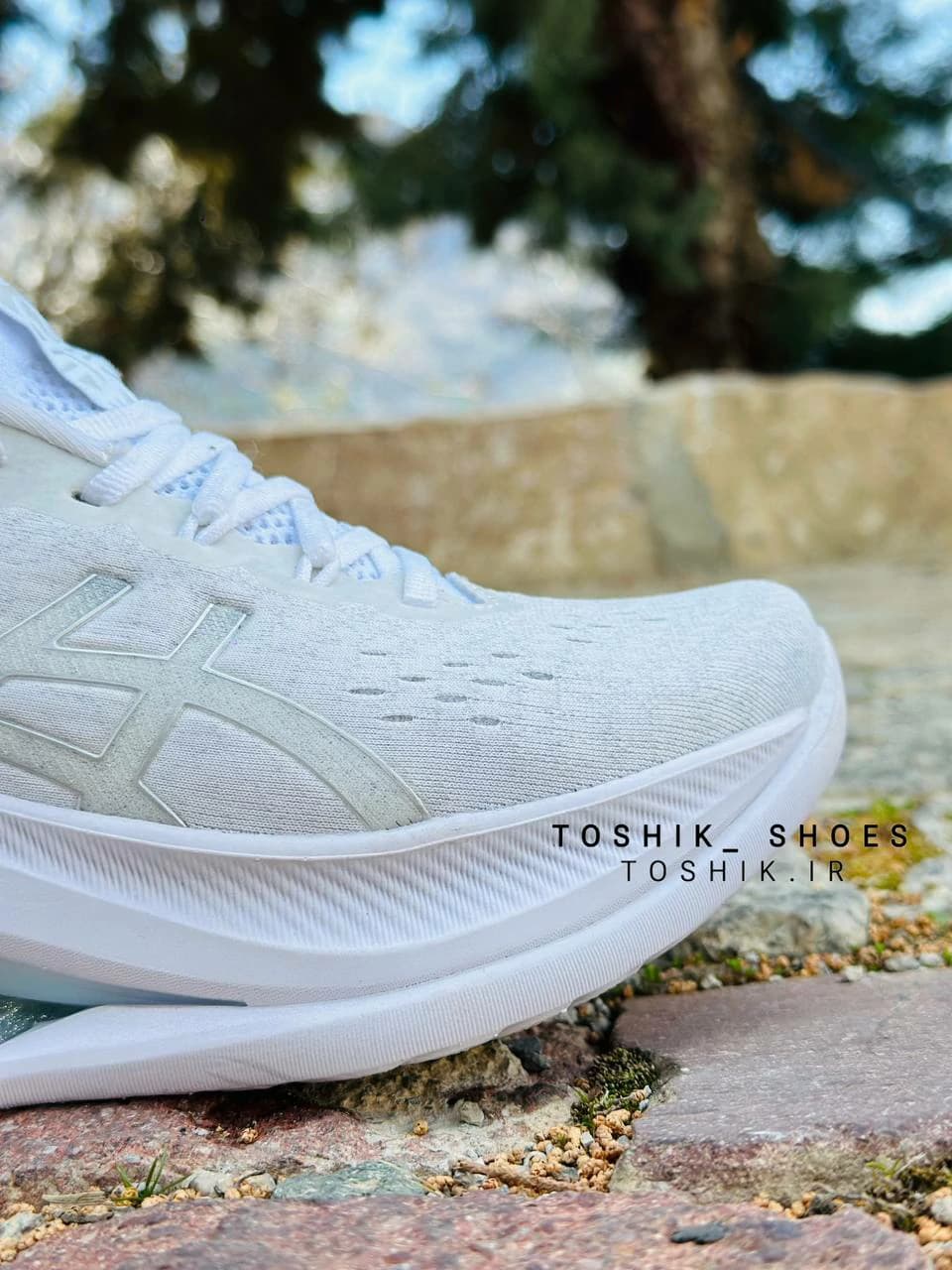 کفش اسیکس ژل کینسی مکس Asics GEL-KINSEI MAX سفید — تصویر ۵