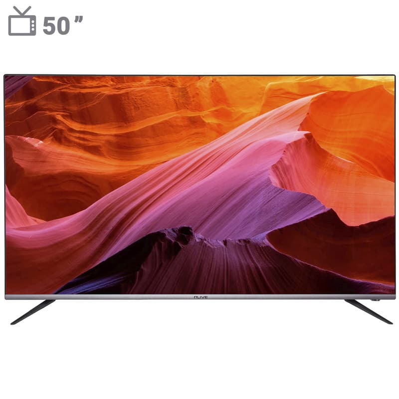 تلویزیون ال ای دی هوشمند الیو مدلUAM40 سایز 50 اینچ 4K