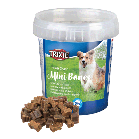تشویقی سگ تریکسی مدل Trixie Trainer Snack Mini Bones
