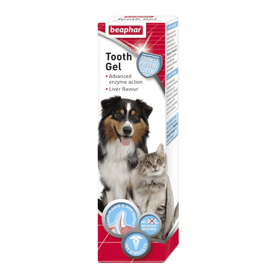 ژل دندان سگ و گربه بیفار – Beaphar Tooth Gel Dog/Cat