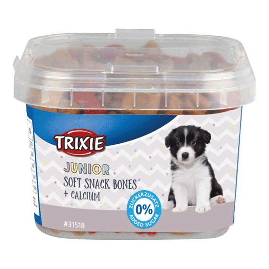 تشویقی سطلی توله سگ تریکسی مدل استخوان – Trixie Junior Soft Snack Bones — تصویر ۳