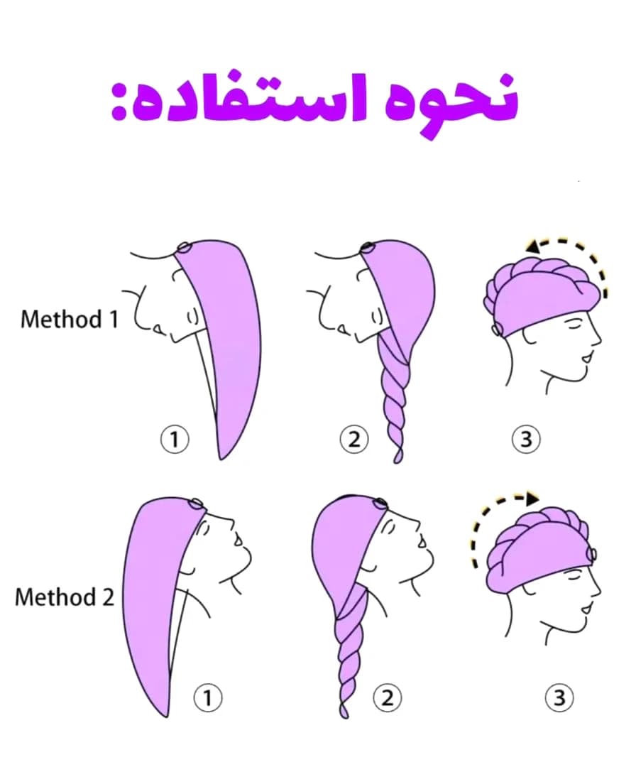 حوله حمام گوش دار — تصویر ۳