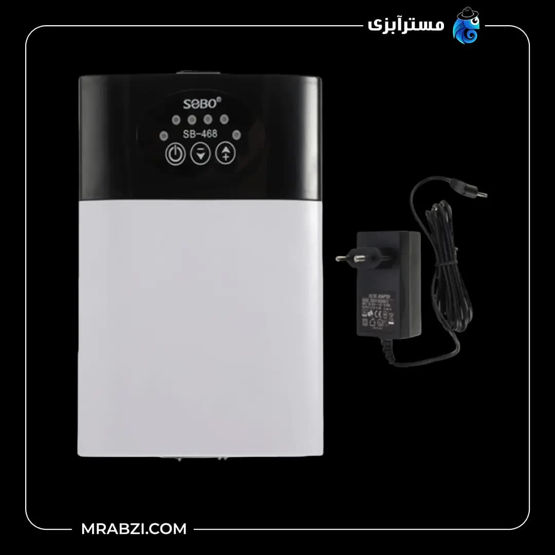 پمپ هوای آکواریوم شارژی سوبو SB-468 — تصویر ۳