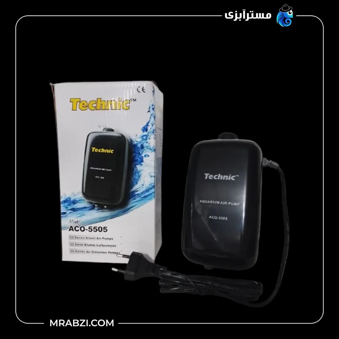پمپ هوا آکواریوم تکنیک مدل ACO-5505