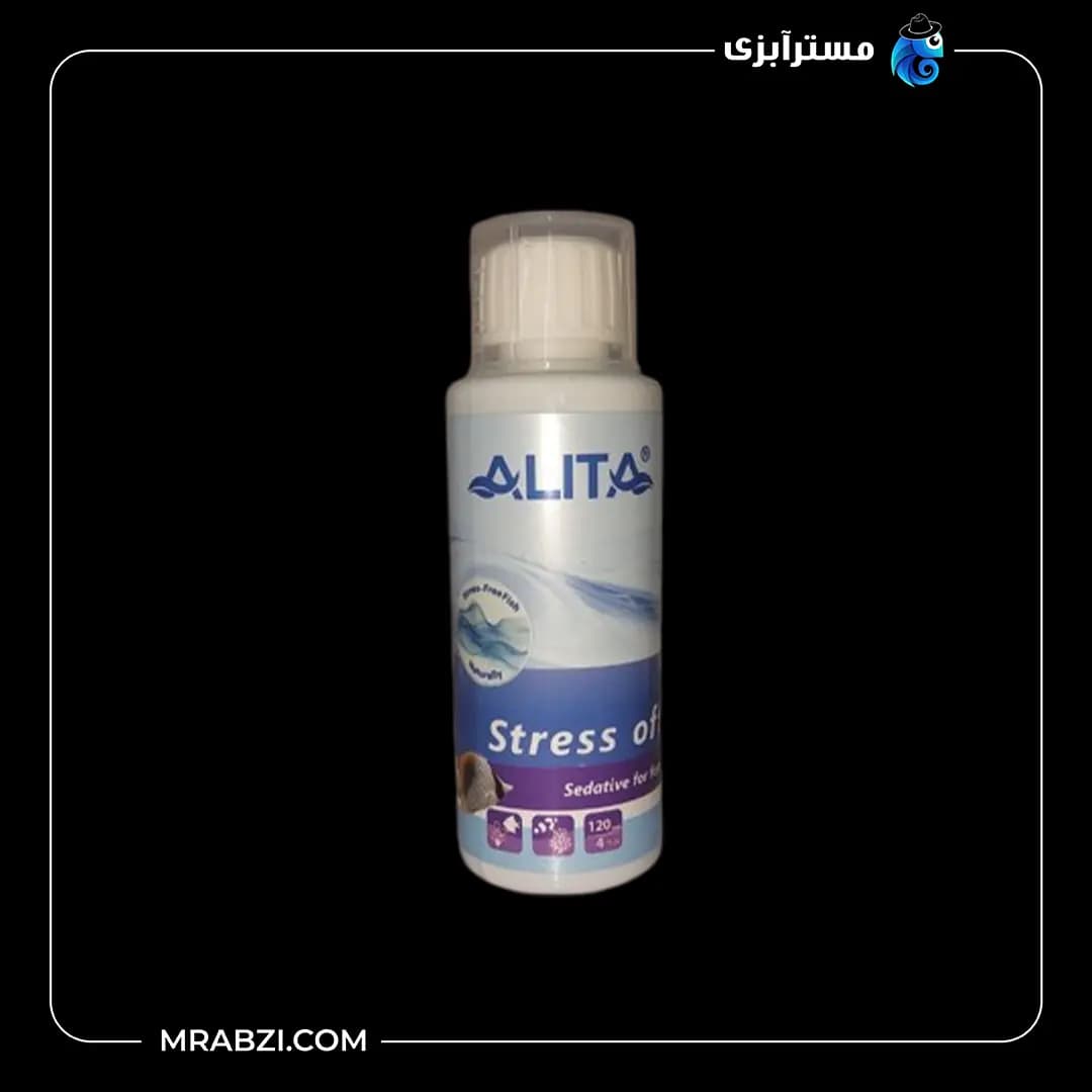 محلول ضد استرس آکواریوم آلیتا مدل Stress off
