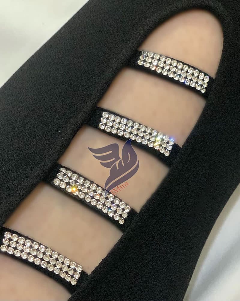 بلوز ساده زنانه مشکی — تصویر ۳