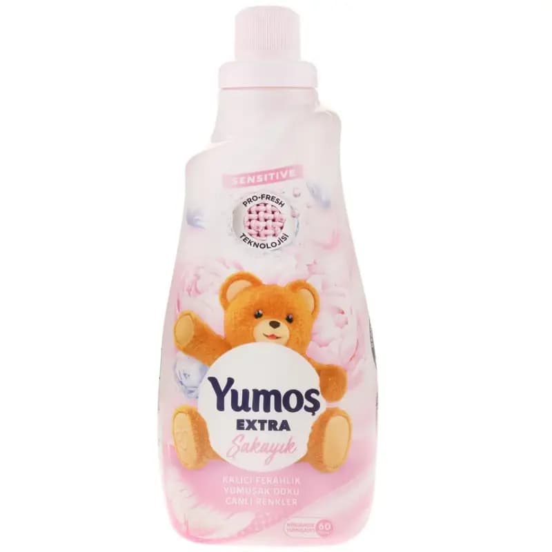 نرم کننده لباس یوموش Yumos مدل Extra Shakayık حجم 1440 میلی لیتر