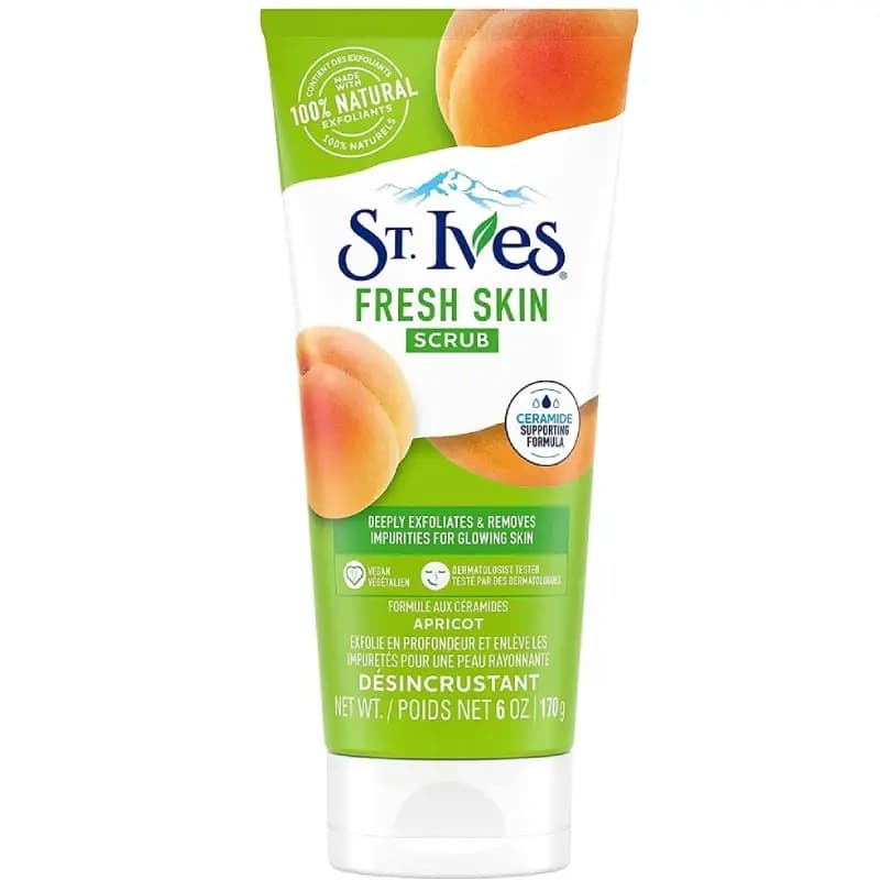 اسکراب لایه بردار پوست اس تی ایوز مدل Fresc Skin Apricot