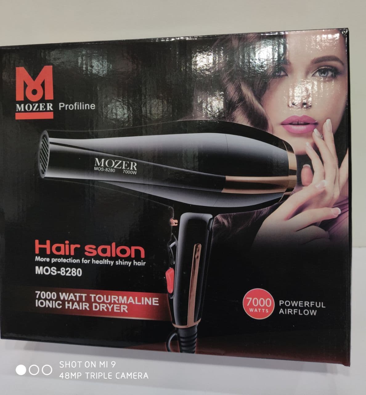 سشوار موزر مدل mos-8802Mozer mos-8802 Hair Dryer — تصویر ۳