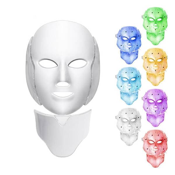 ماسک LED صورت و گردن با ٧ رنگ | ماسک صورت LED — تصویر ۶
