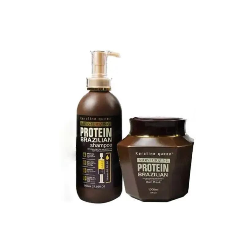 شامپو و ماسک مو پروتئین Protein کراتین کویین Keratine Queen