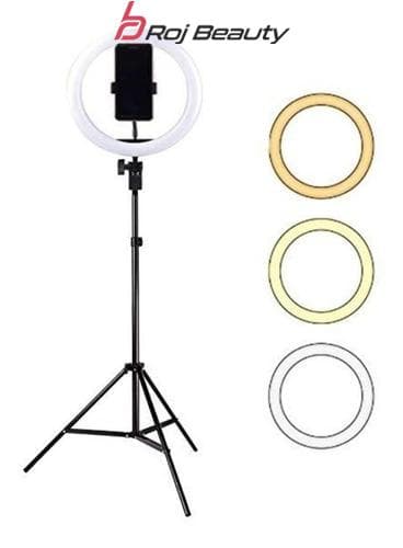 رینگ لایت عکاسی Ring Light YQ-320B R12 به همراه سه پایه — تصویر ۶