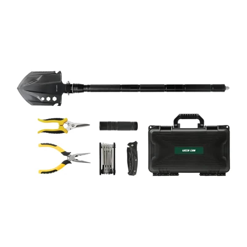 کیت ابزار بیرونی گرین لاین Green Lion مدل Survival X9 Outdoor Tool Kit