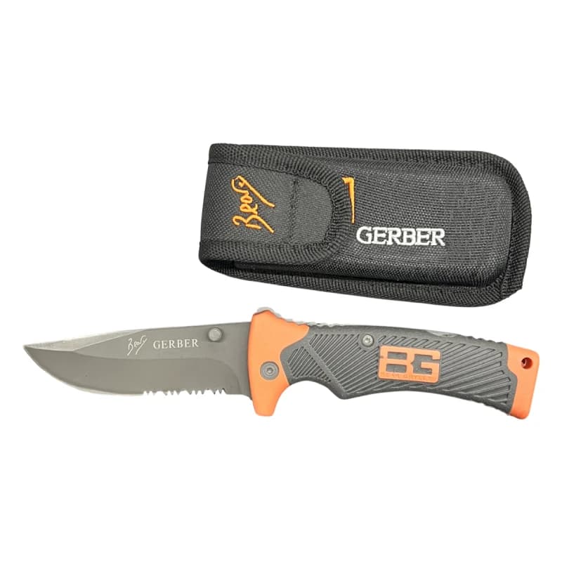 چاقو کمپ گربر Gerber تاشو سایز بزرگ — تصویر ۲