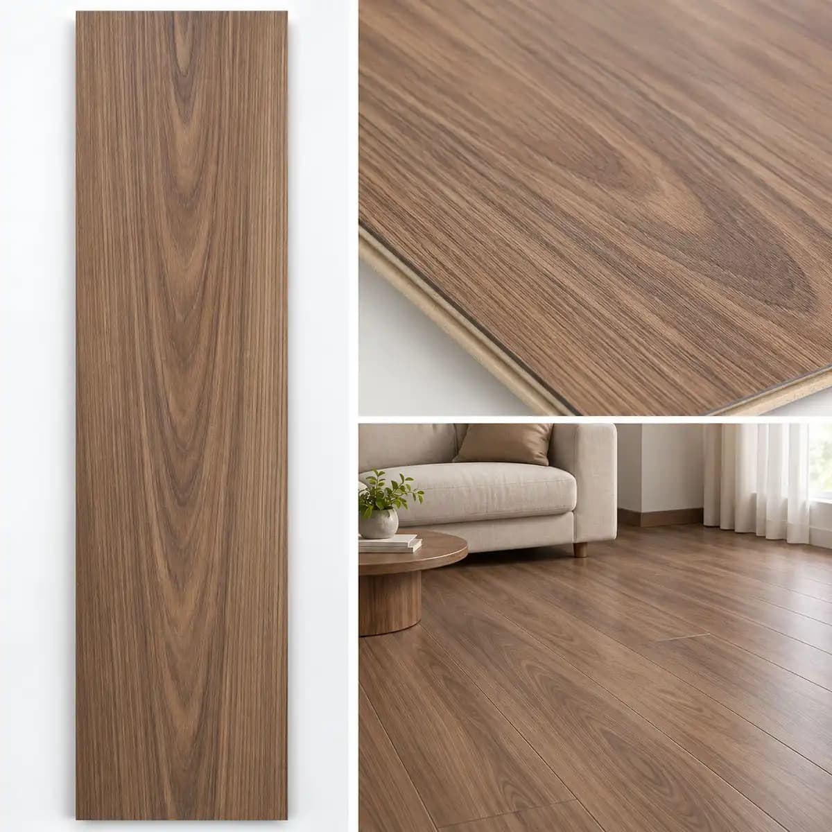لمینت کف طرح چوب کد LAM-01 — تصویر ۲