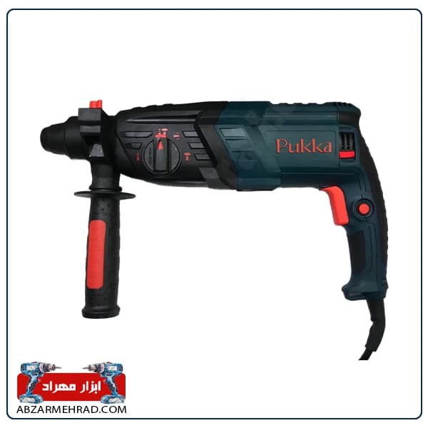 دریل بتن کن پوکا مدل RH2633 | چهار شیار 800 وات سه حالته