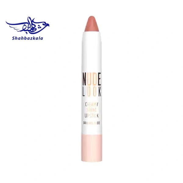 رژ لب مدادی براق نود لوک گلدن رز شماره ۰۴ CORAL NUDE — تصویر ۲