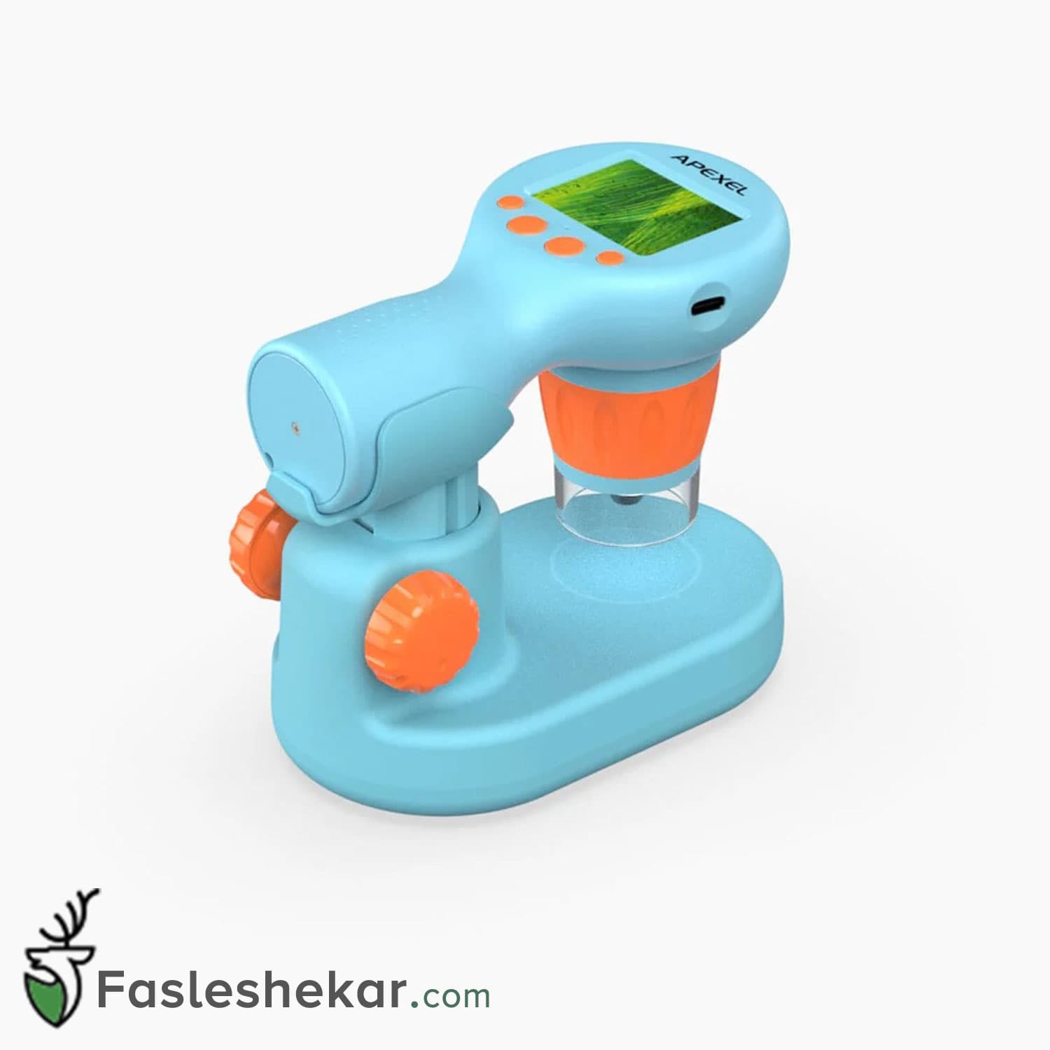 میکروسکوپ دیجیتال کودکان مدل APEXEL 800X MS201 — تصویر ۳