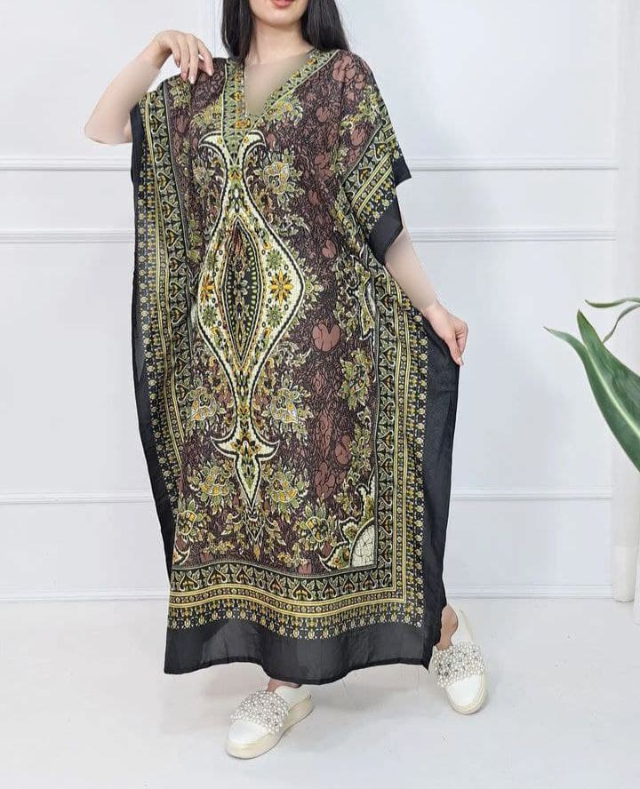 پانچ ساحلی سیلک وارداتی هندی _کد2308 — تصویر ۷