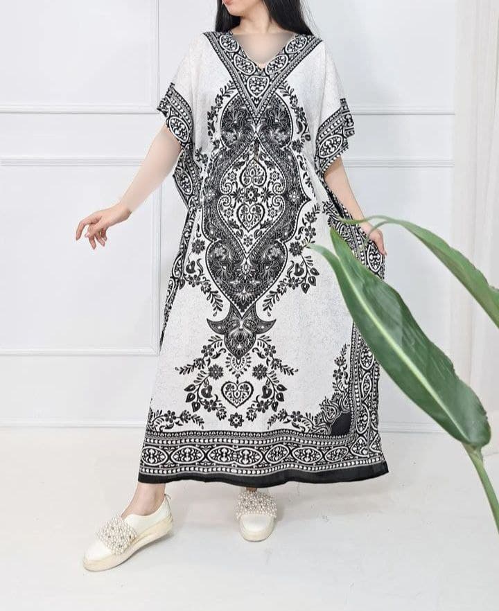 پانچ ساحلی سیلک وارداتی هندی _کد2308 — تصویر ۳