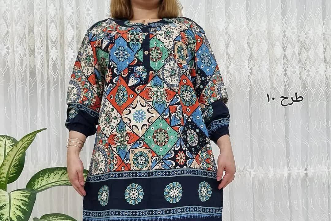 تونیک مانتویی اندونزی اورجینال اصلی_کد2213