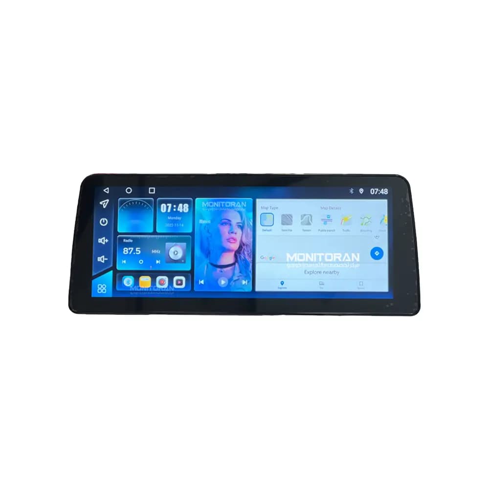 مانیتور 12.3 اینچ برند FLY DYT رم 4 گیگ