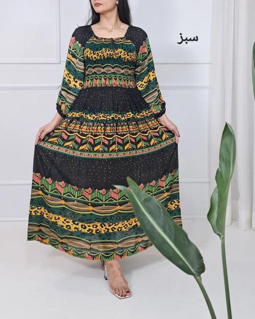 پیراهن ساحلی کریشه وارداتی هندی/کد2191 — تصویر ۴