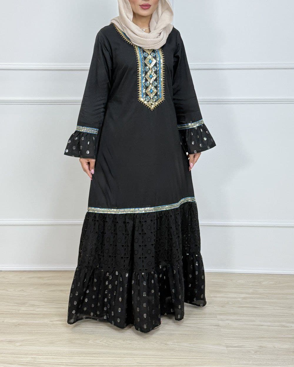 ساحلی کورتی سوزندوزی اورجینال وارداتی/کد2187 — تصویر ۵