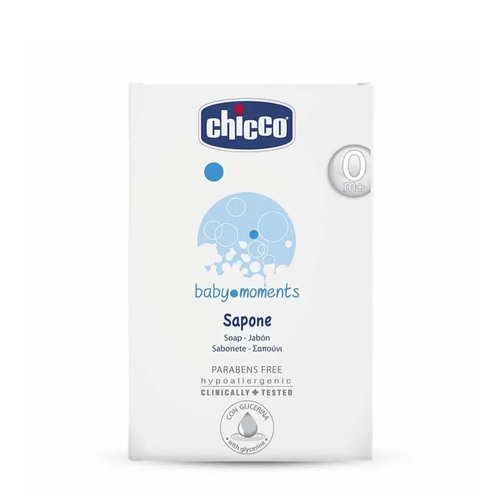 صابون بچه Baby Moments چیکو Chicco وزن 100 گرم — تصویر ۲