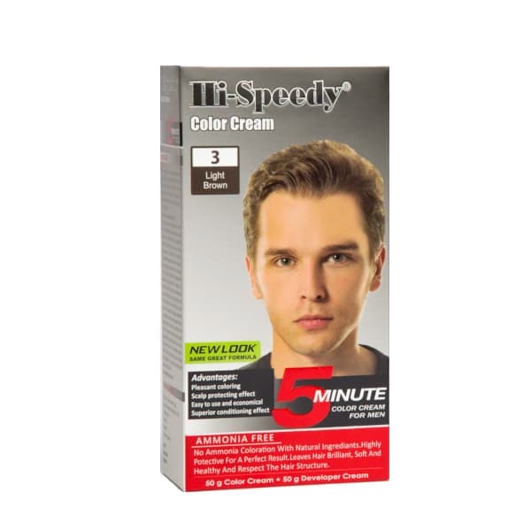 کیت رنگ مو آقایان های اسپیدی 03 LIGHT BROWN