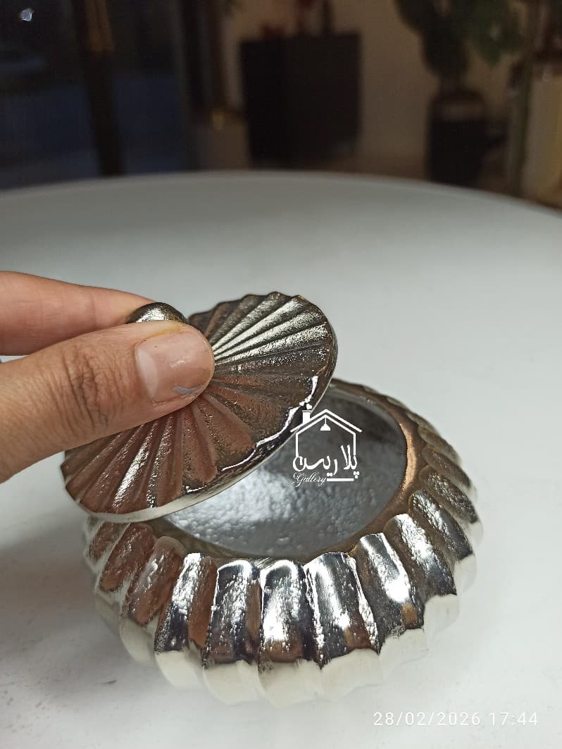قندان آلومینیوم اطلس سیلور 42352 — تصویر ۵