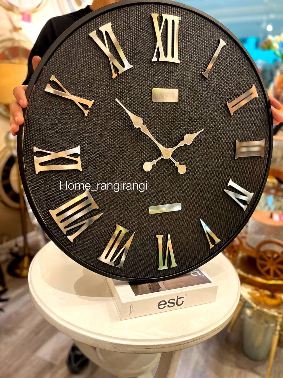 ساعت ديواري قطر۷۰ برند onyx
