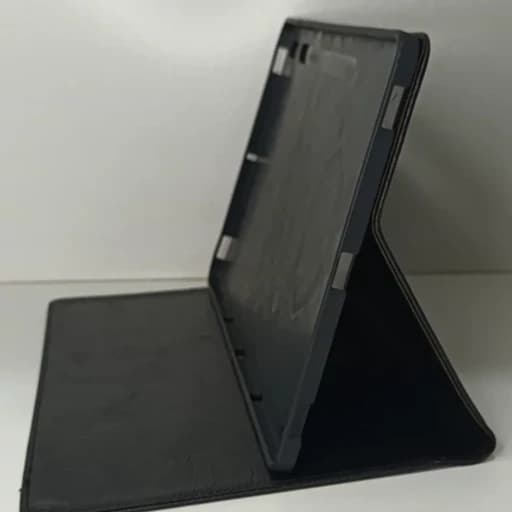 کیف کلاسوری تبلت شیائومی مدل Pad Se طرح چرمی رنگ مشکی — تصویر ۲