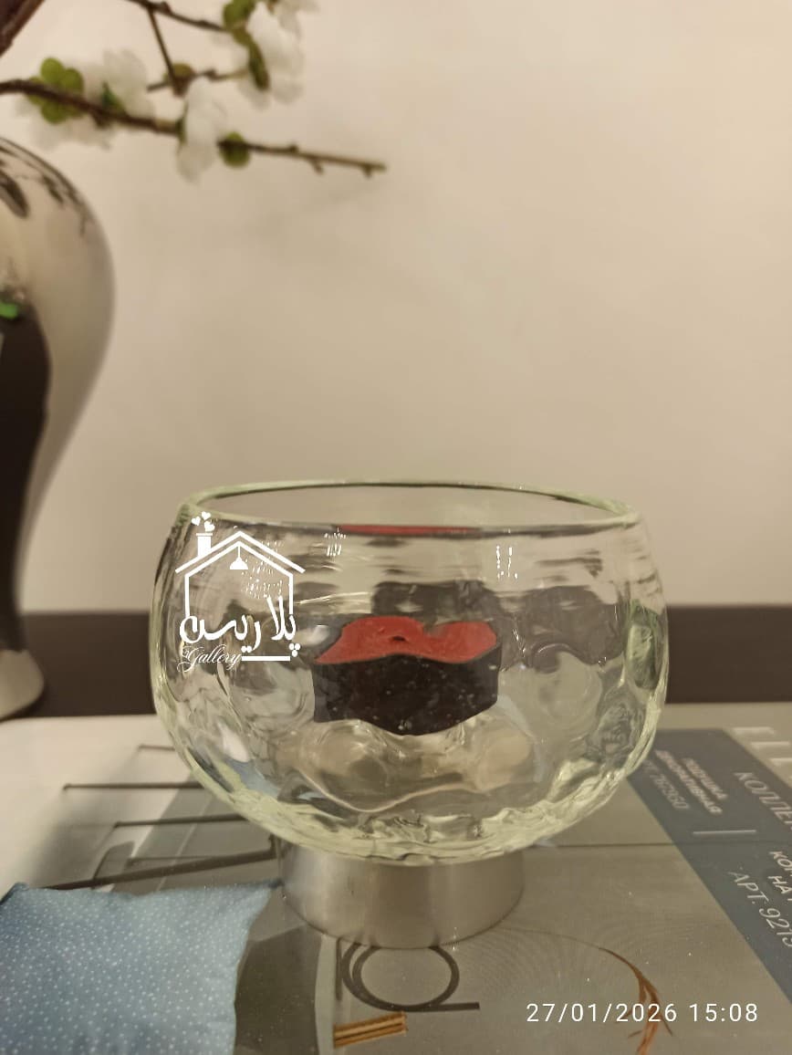 شمعدان/ جاشمعی پایه دار دست ساز 12230 — تصویر ۴