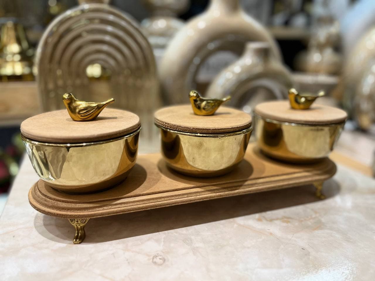 اردو خوری سرامیکی گنجشک