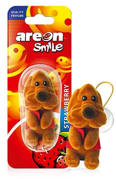 خوشبو کننده ماشین Smile Areon رایحه Strawberry آرئون — تصویر ۲