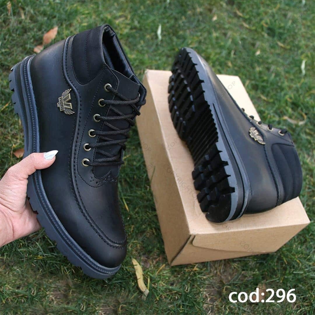 نیم بوت کیان مشکی – کد hf 296 — تصویر ۳
