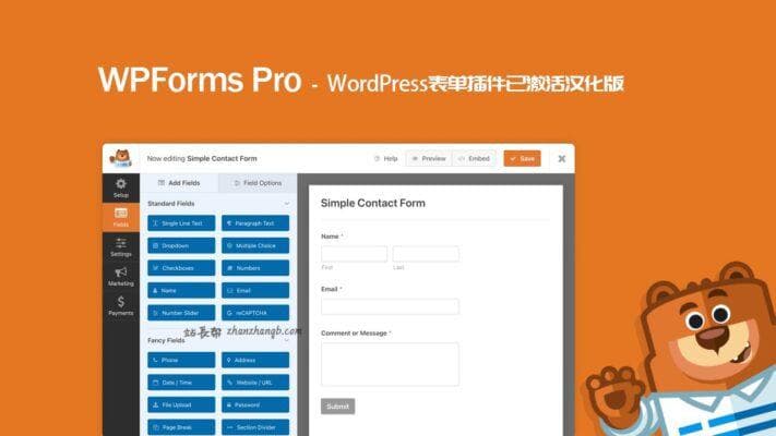 افزونه WPForms Pro ساخت فرم حرفه ای وردپرس فرم + افزودنی ها 1.8.9 — تصویر ۹