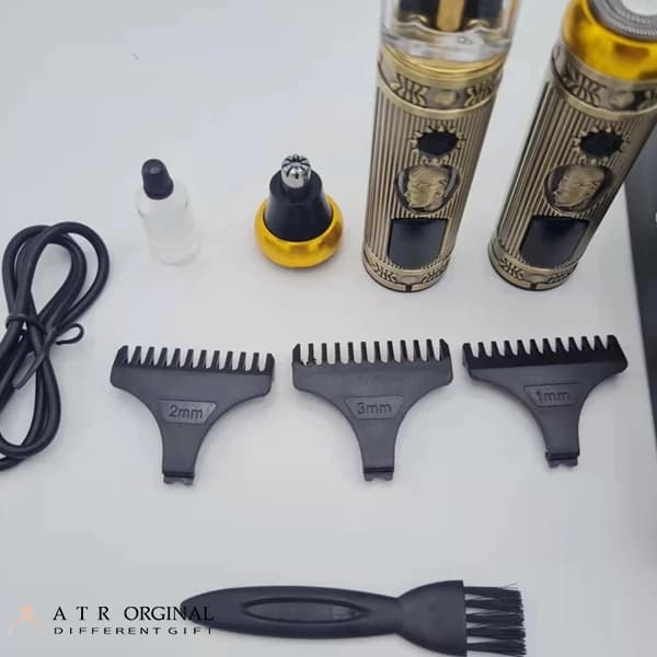 ماشین اصلاح موی بدن و صورت گرومینگ مدل YM-T50 به همراه ماشین اصلاح سر مدل 01 — تصویر ۴