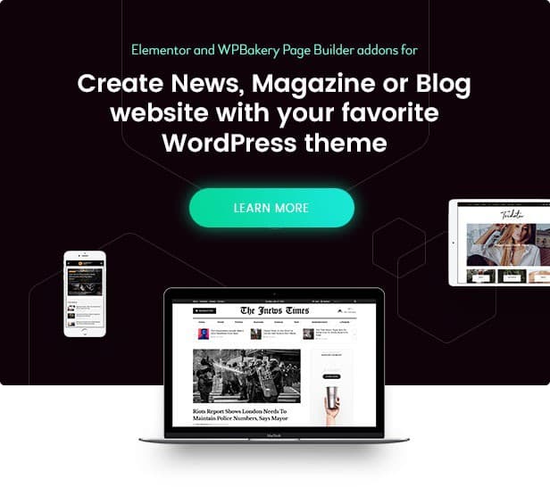 افزونه Epic News Elements اپیک نیوز المنتور و ویژوال کامپوزر 2.3.8 — تصویر ۳
