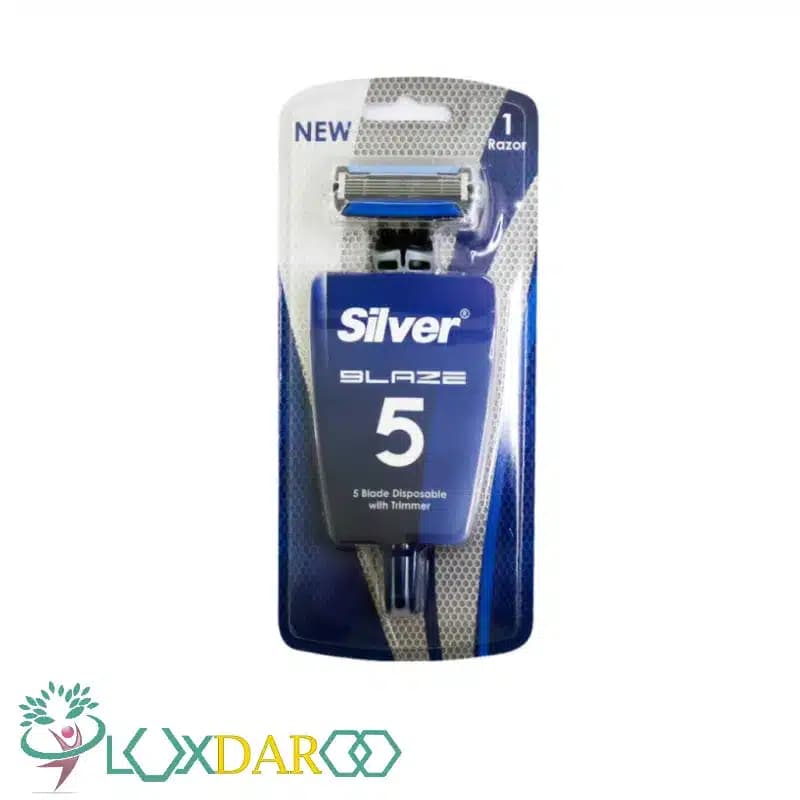 ژیلت مردانه 5 لبه بلیز5 سیلور
