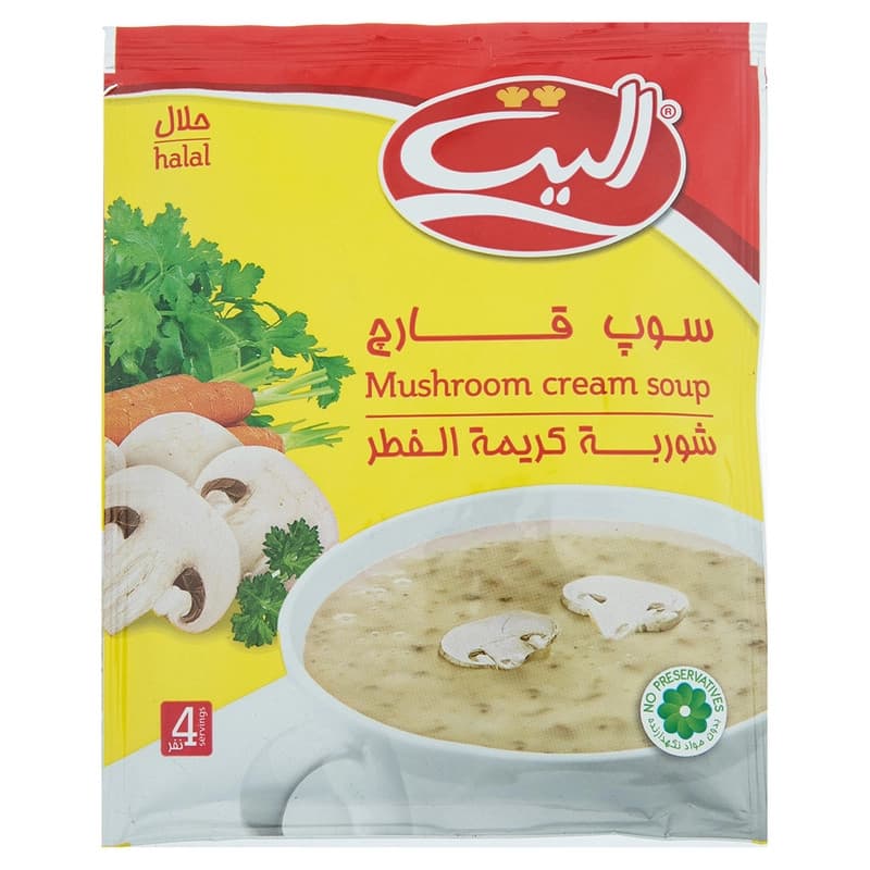 سوپ قارچ نیمه آماده 60گرمی الیت — تصویر ۲