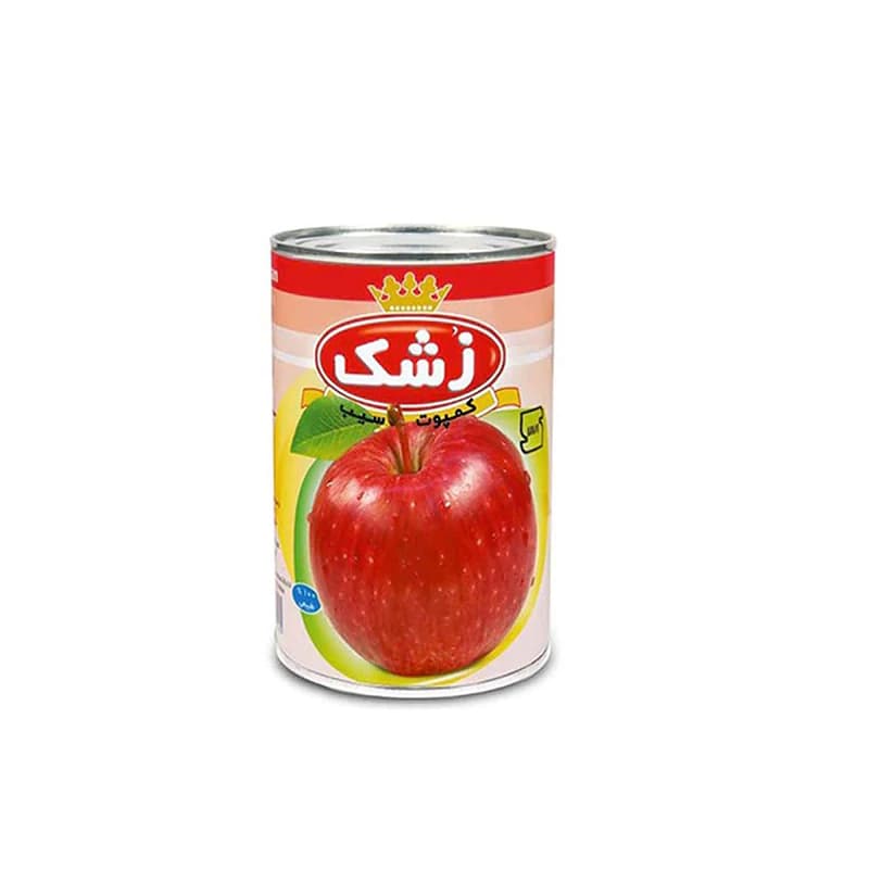 کمپوت سیب380گرمی زشک