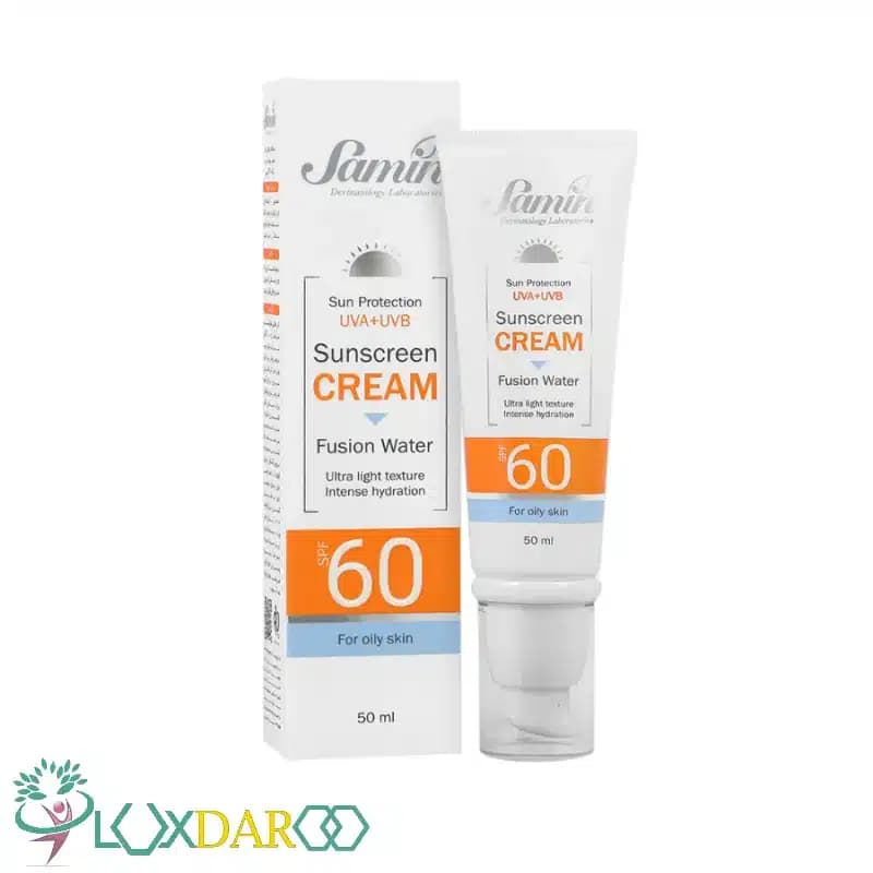 ضد آفتاب فیوژن واتر پوست چرب ثمین SPF60