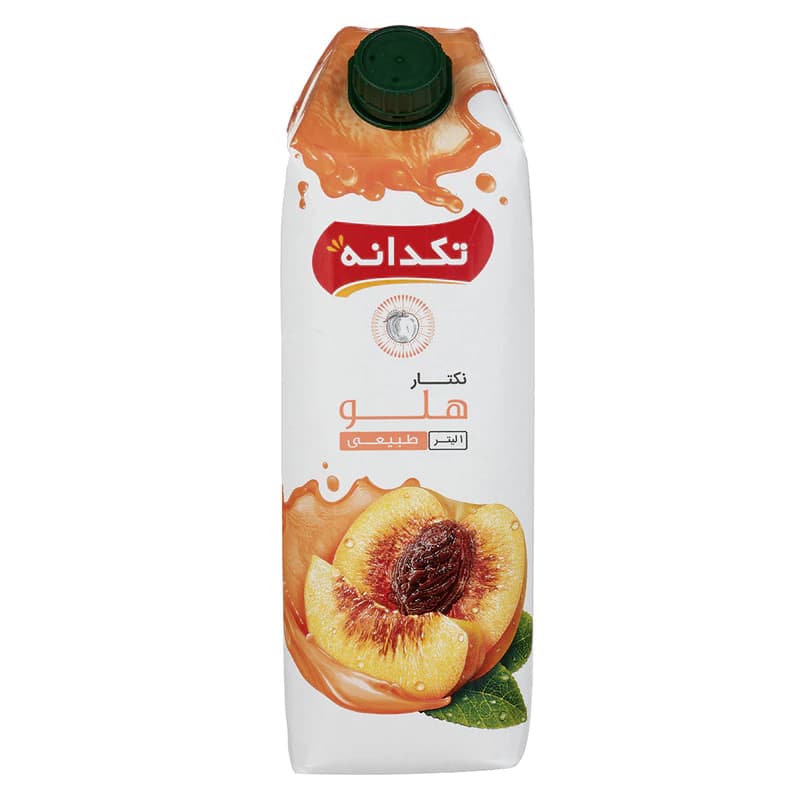 آبمیوه هلو 1لیتری تکدانه
