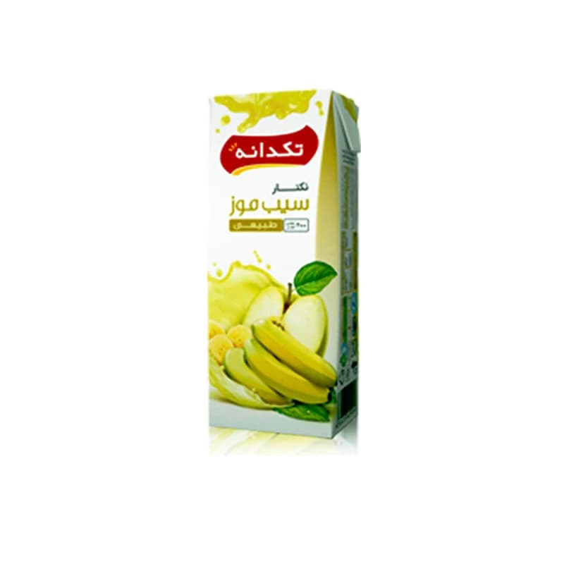 آبمیوه سیب موز200سی سی تکدانه