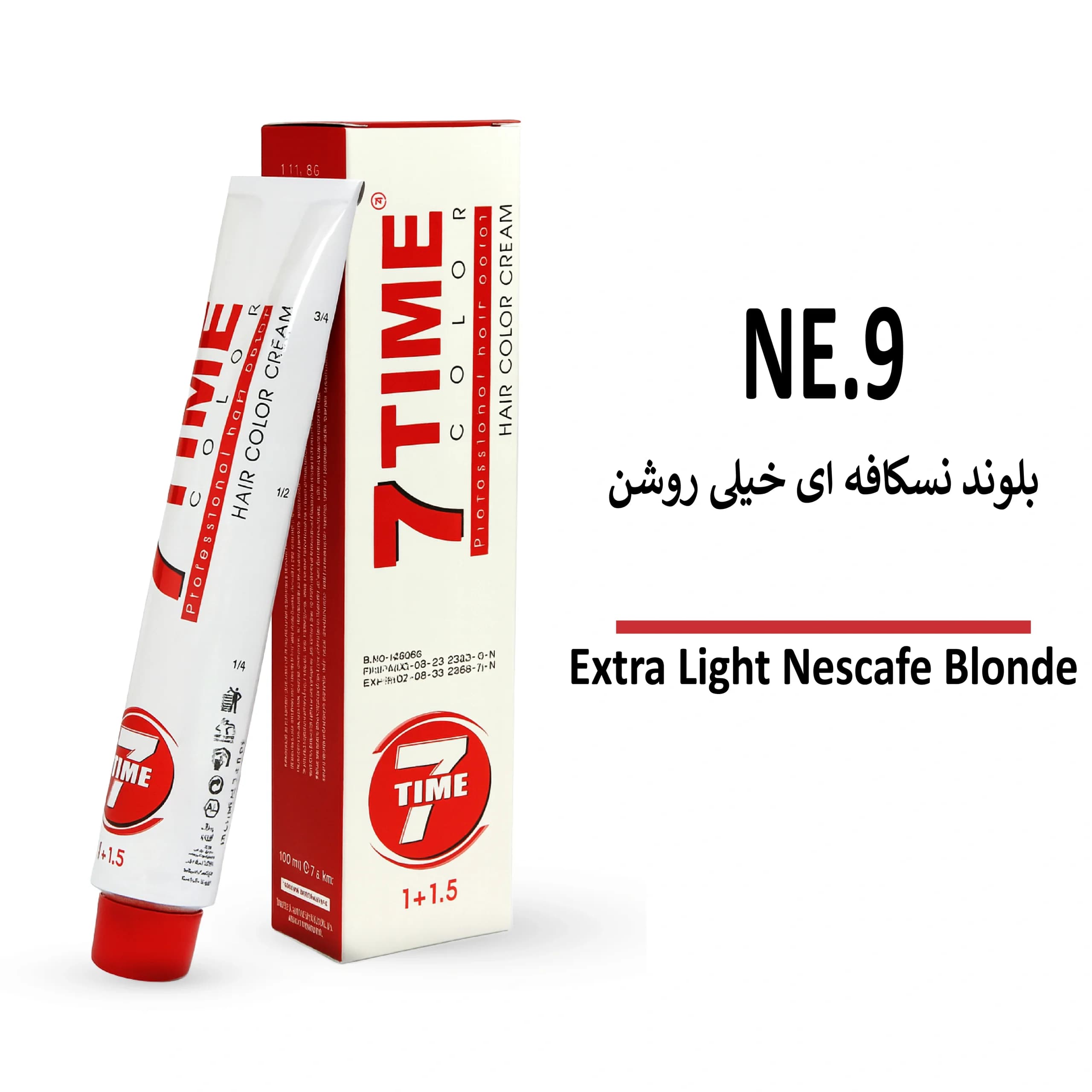 رنگ مو سون تایم بلوند نسکافه ای خیلی روشن NE.9