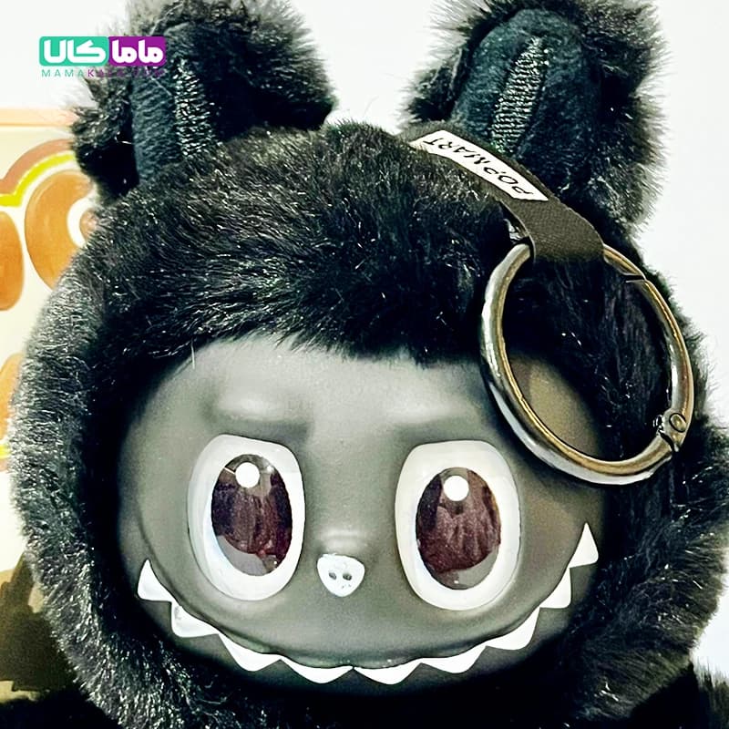 عروسک لبوبو مشکی آفریقا 👶🏿 Black African Labubu پاپ مارت — تصویر ۷
