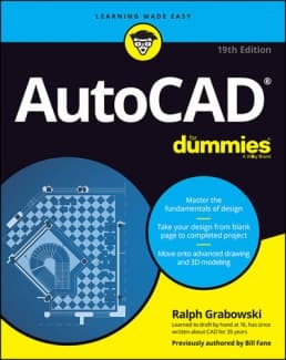 کتاب AutoCAD For Dummies 2023