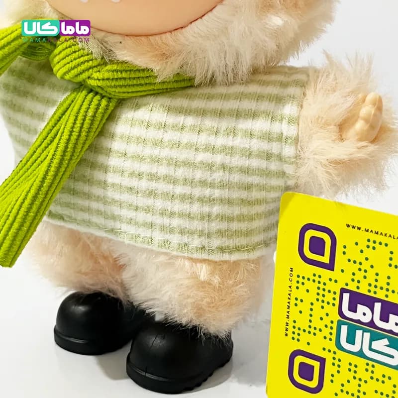 عروسک لبوبو لباسدار زرد مدل انرژی (کد 14) — تصویر ۶